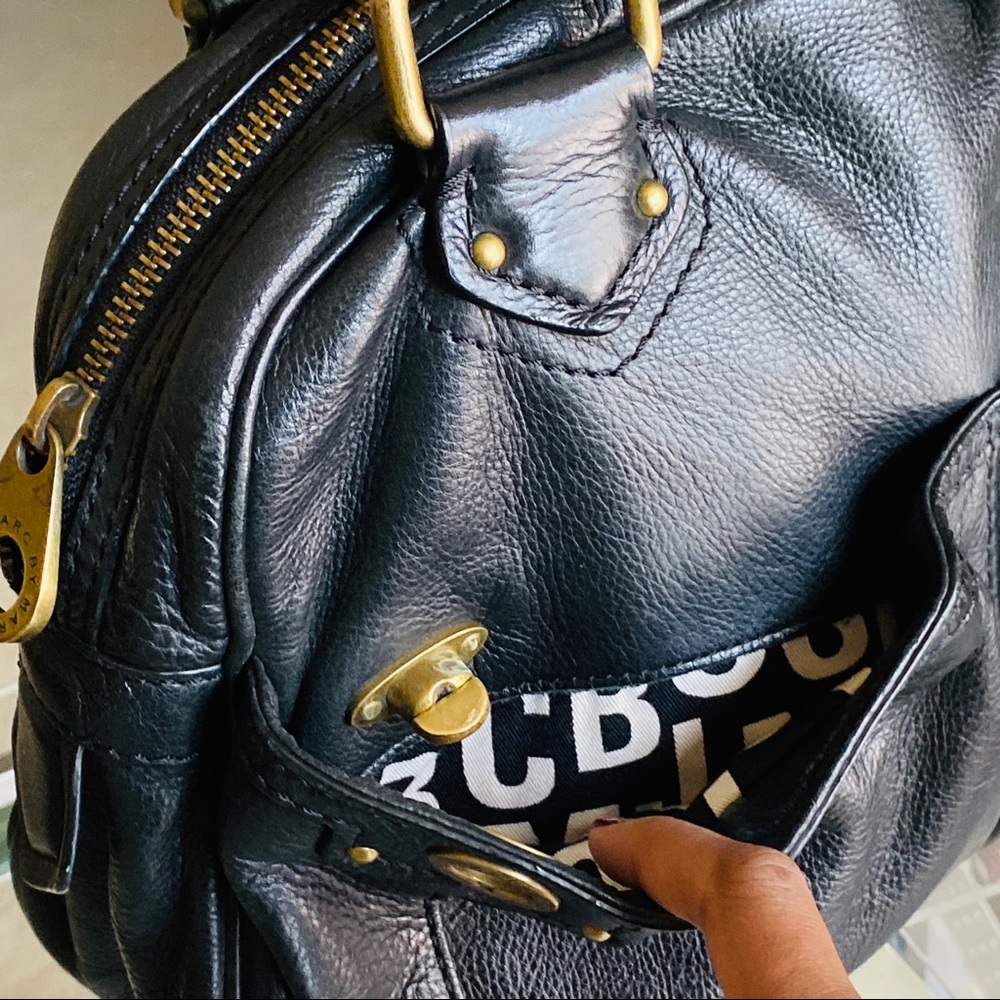 Marc Jacobs Leather Logo Bag - Picture 4 of 8